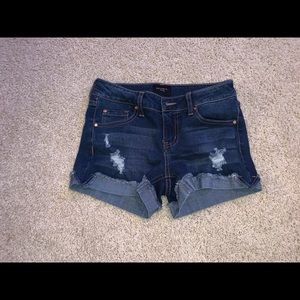 blue jean shorts great quality